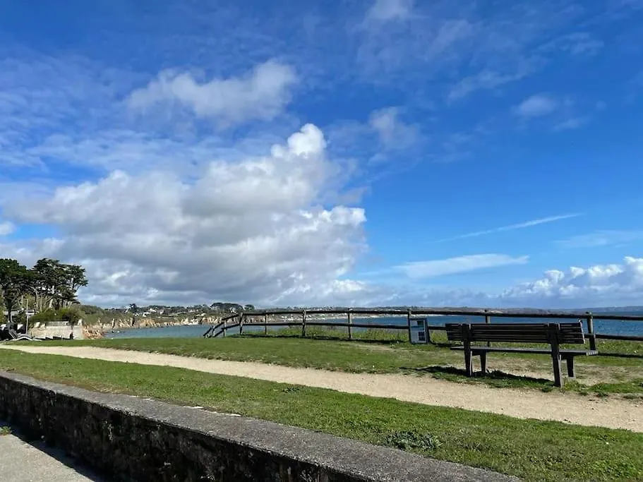 Le Breizhir Ou Appartement Bord De Mer Avec Piscine Plougonvelin